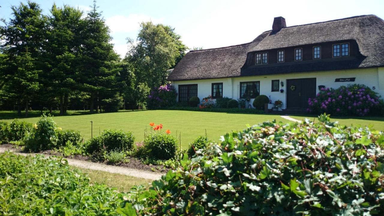Ferienhaus Ebbe und Flut, Terrassen-Whg Nieblum Exterior foto