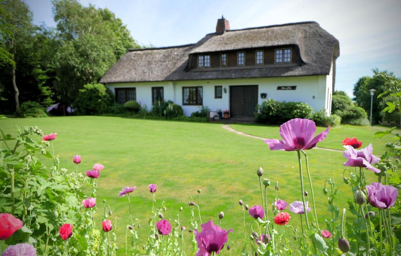 Ferienhaus Ebbe und Flut, Terrassen-Whg Nieblum Exterior foto
